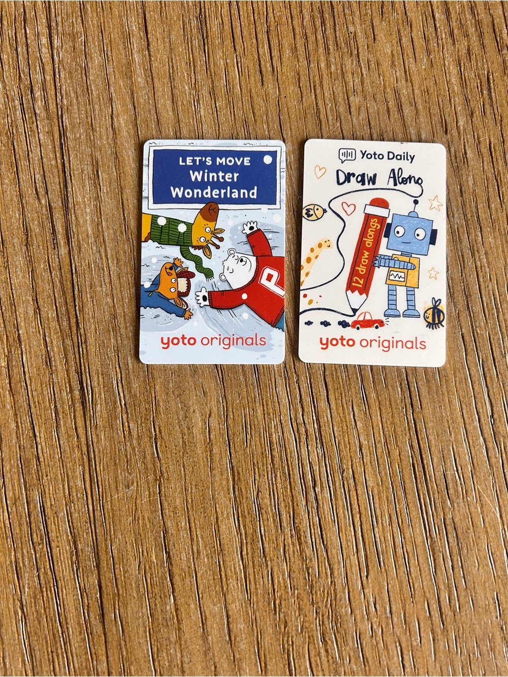Yoto card bundle: 2 activity cards